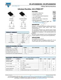 VS-APU3006HN3 Datasheet Cover