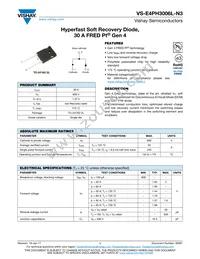 VS-E4PH3006L-N3 Datasheet Cover