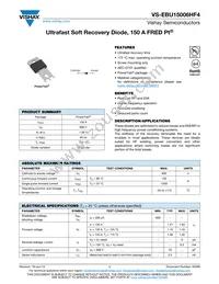 VS-EBU15006HF4 Datasheet Cover