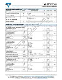 VS-ETF075Y60U Datasheet Page 3