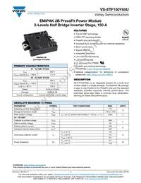 VS-ETF150Y65U Datasheet Cover