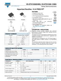 VS-ETH1506-1HM3 Datasheet Cover