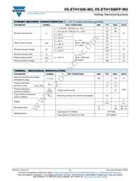 VS-ETH1506STRRHM3 Datasheet Page 2