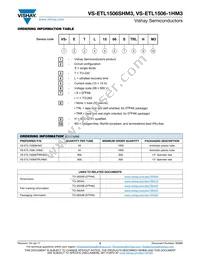 VS-ETL1506STRRHM3 Datasheet Page 5