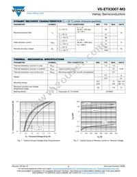 VS-ETX3007-M3 Datasheet Page 2