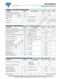 VS-FC420SA15 Datasheet Page 2