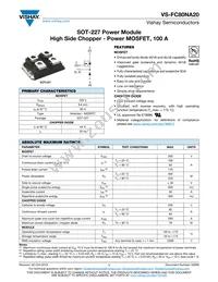 VS-FC80NA20 Datasheet Cover
