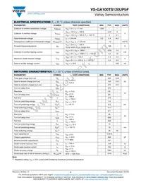 VS-GA100TS120UPBF Datasheet Page 2