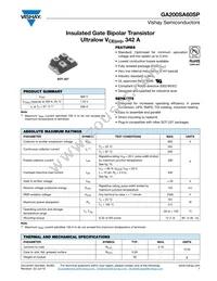 VS-GA200SA60SP Datasheet Cover