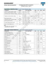 VS-GA200SA60SP Datasheet Page 2