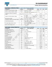 VS-GA200SA60UP Datasheet Page 2
