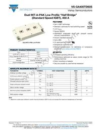 VS-GA400TD60S Datasheet Cover