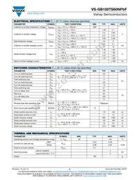 VS-GB100TS120NPBF Datasheet Page 2