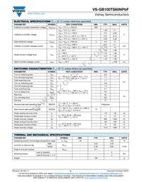 VS-GB100TS60NPBF Datasheet Page 2