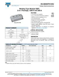 VS-GB300TH120U Datasheet Cover