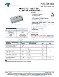 VS-GB400TH120U Datasheet Cover