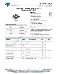 VS-GB50NA120UX Datasheet Cover