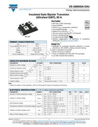 VS-GB90SA120U Datasheet Cover