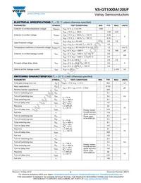 VS-GT100DA120UF Datasheet Page 2