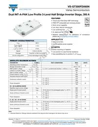 VS-GT300FD060N Datasheet Cover