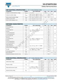 VS-GT400TH120U Datasheet Page 2