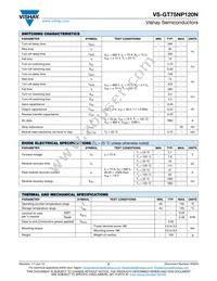 VS-GT75NP120N Datasheet Page 2