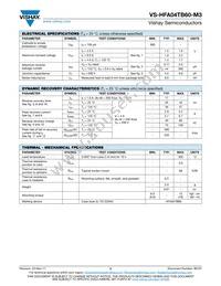 VS-HFA04TB60-M3 Datasheet Page 2
