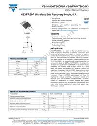 VS-HFA04TB60-N3 Datasheet Cover