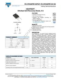 VS-HFA06PB120PBF Datasheet Cover