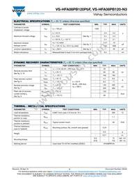 VS-HFA08PB120-N3 Datasheet Page 2