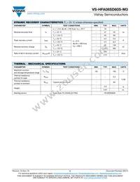 VS-HFA08SD60STR-M3 Datasheet Page 2
