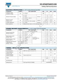 VS-HFA08TA60CSR-M3 Datasheet Page 2