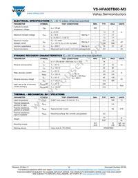 VS-HFA08TB60-M3 Datasheet Page 2