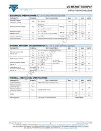 VS-HFA08TB60SPBF Datasheet Page 2
