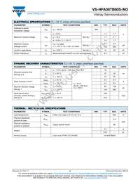 VS-HFA08TB60SR-M3 Datasheet Page 2