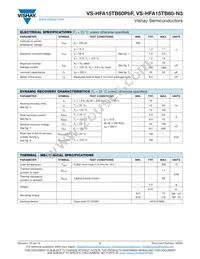 VS-HFA15TB60-N3 Datasheet Page 2