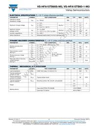 VS-HFA15TB60SR-M3 Datasheet Page 2