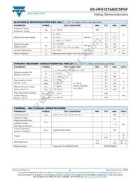 VS-HFA16TA60CSPBF Datasheet Page 2