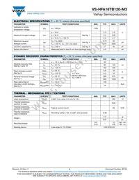 VS-HFA16TB120-M3 Datasheet Page 2