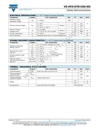 VS-HFA16TB120SR-M3 Datasheet Page 2