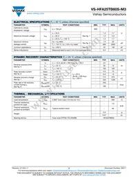 VS-HFA25TB60SR-M3 Datasheet Page 2