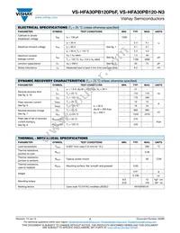 VS-HFA30PB120-N3 Datasheet Page 2