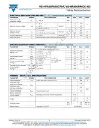 VS-HFA50PA60C-N3 Datasheet Page 2