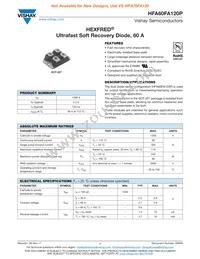 VS-HFA60FA120P Datasheet Cover