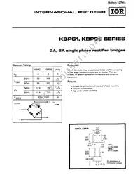 VS-KBPC608 Datasheet Cover