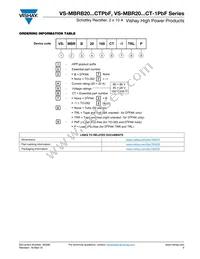 VS-MBR2090CTPBF Datasheet Page 5