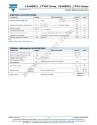 VS-MBR2545CT-N3 Datasheet Page 2
