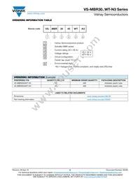 VS-MBR3035WTPBF Datasheet Page 5
