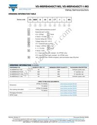 VS-MBR4045CT-1-M3 Datasheet Page 5