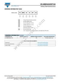 VS-MBR4045WT-N3 Datasheet Page 5